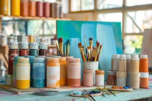 Peinture glycero vs acrylique : que choisir pour votre projet ?