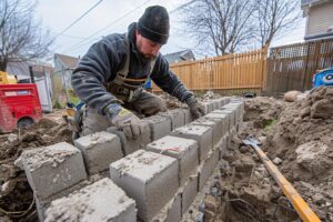 Construire une clôture en parpaing : étapes et conseils