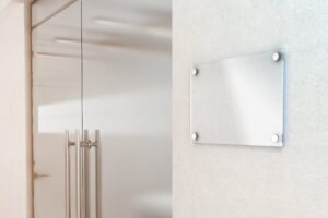 les plaques professionnelles