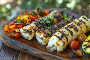 Quels légumes servir avec des encornets ?