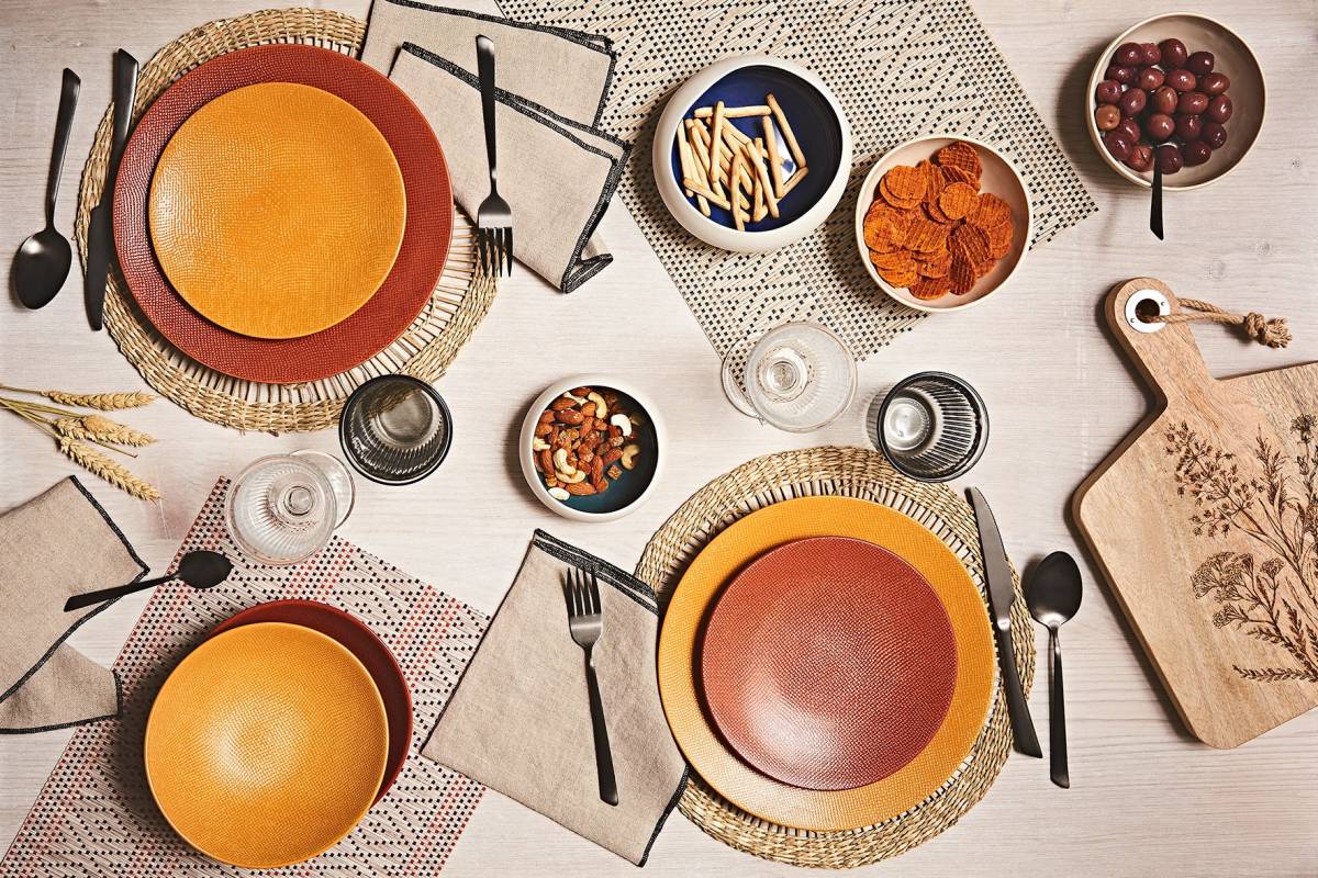 harmonieuse assiettes design table