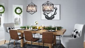 Mobilier de salle à manger : le bois exotique revient dans la tendance