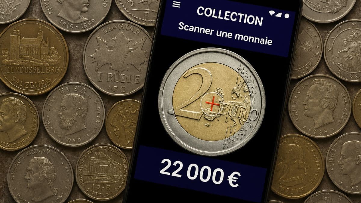 500.000 utilisateurs pour cette nouvelle appli qui révèle la vraie valeur des pièces de votre porte monnaie