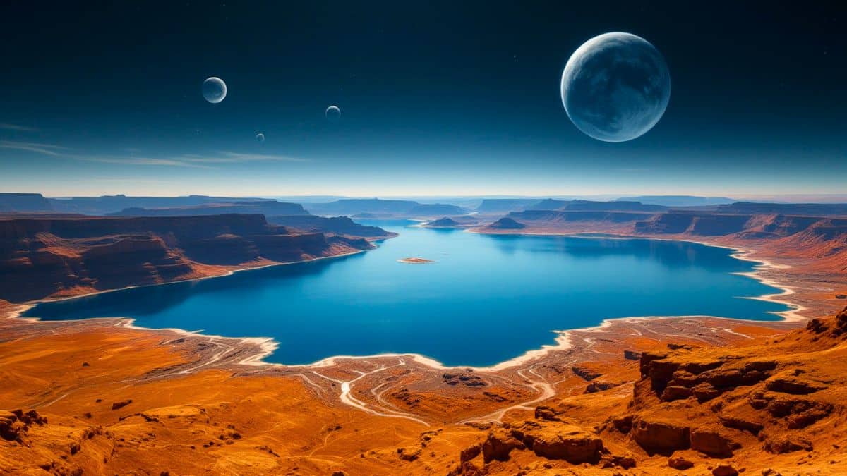 a 12 milliards dannees lumieres de la terre la nasa a decouvert un immense reservoir deau contenant 140.000 milliards de fois leau de la terre (2)