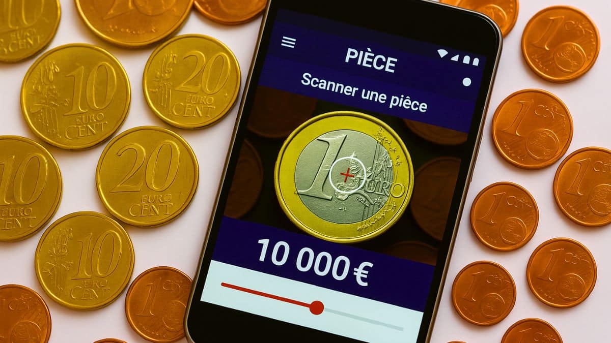 un million d'utilisateurs pour cette appli qui révèle la vraie valeur des pièces de votre porte monnaie