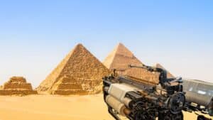 voici la machinerie ingénieuse avec laquelle les pyramides ont été construites, la découverte des chercheurs français