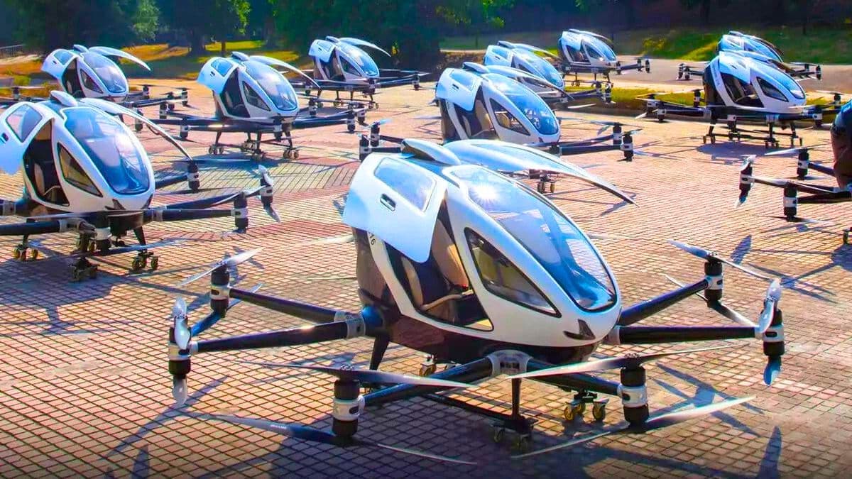 130kmh, trajet de 25 minutes… les taxis volants sans pilote ont reçu l’autorisation de prendre des passagers en chine