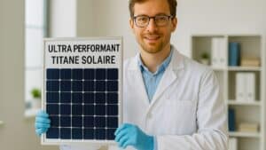 cet ingénieur a inventé un panneau solaire au titane promettant un taux de conversion de 60%