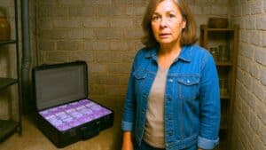 elle découvre une valise contenant plus de 500.000€ dans la cave de sa mère, la justice garde l'argent pour cette raison (1)
