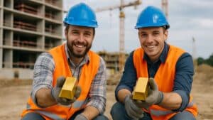 « notre vie a basculé » des ouvriers découvrent deux lingots d’or sur un chantier