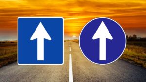 personne ne fait la difference mais ces 2 panneaux sont tres differents leur signification a connaitre